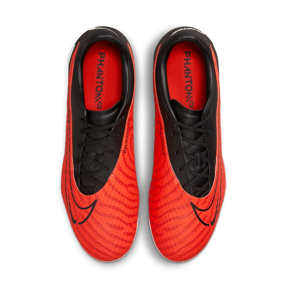 Nike Phantom GX Academy FG/MG Football Boots (Bright Crimson/Black/White) - Nike Soccer Shoes