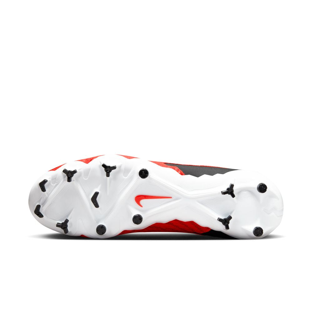 Nike Phantom GX Academy FG/MG Football Boots (Bright Crimson/Black/White) - Nike Soccer Shoes