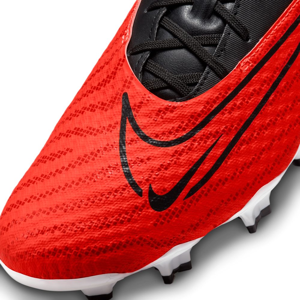 Nike Phantom GX Academy FG/MG Football Boots (Bright Crimson/Black/White) - Nike Soccer Shoes