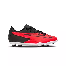 Nike Phantom GX Club FG Junior Football Boots - Bright Crimson/Black/White