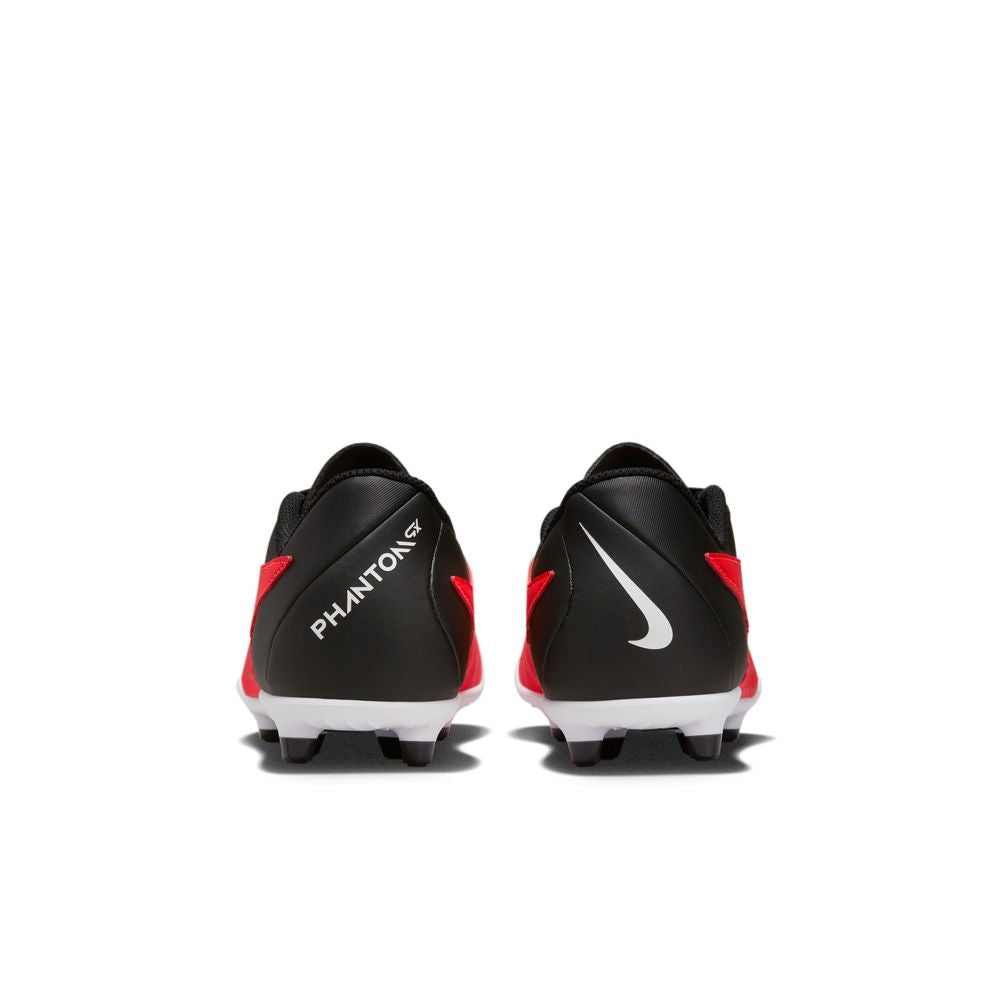 Nike Phantom GX Club FG Junior Football Boots - Bright Crimson/Black/White