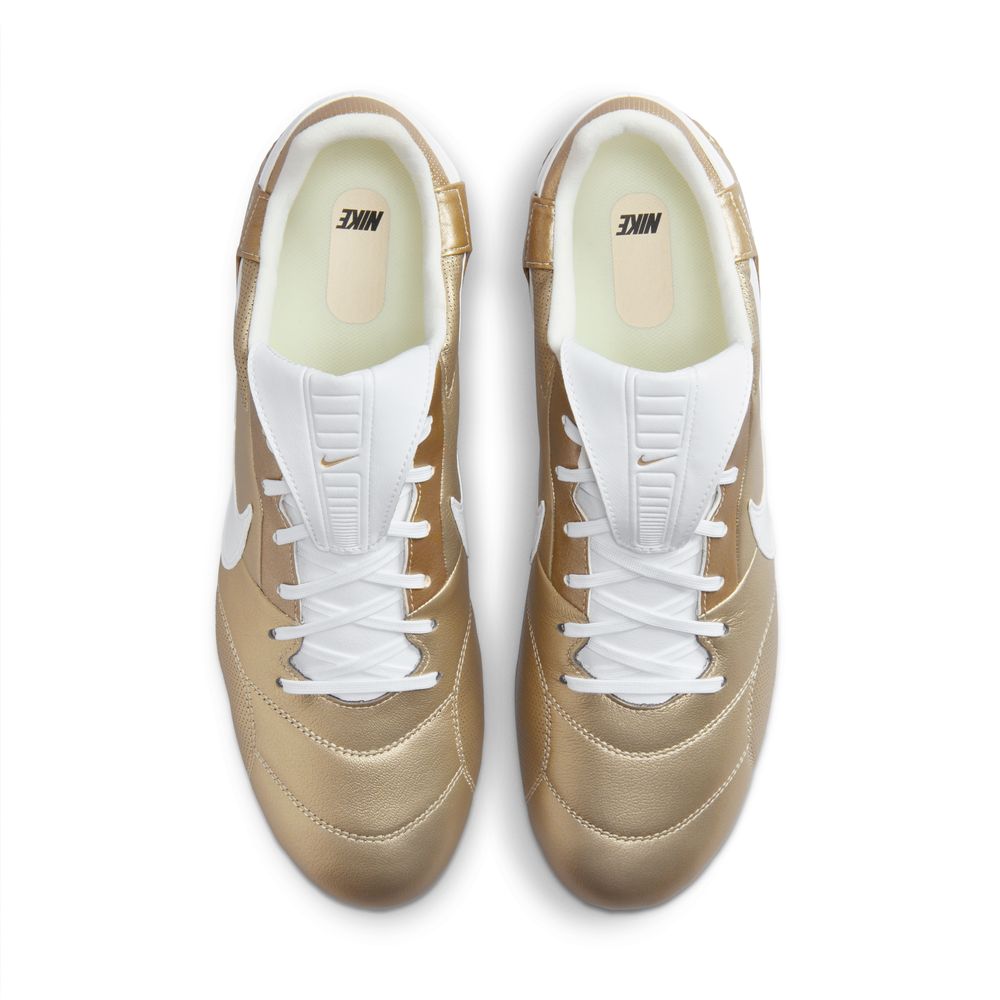 Nike Premier III FG Football Boots Metallic Gold White