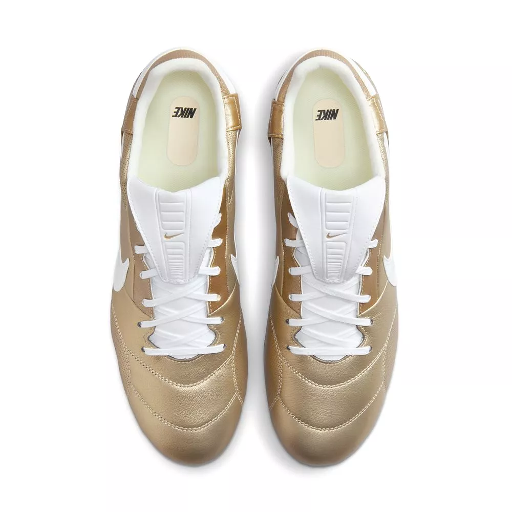 Nike Premier III FG Football Boots Metallic Gold White