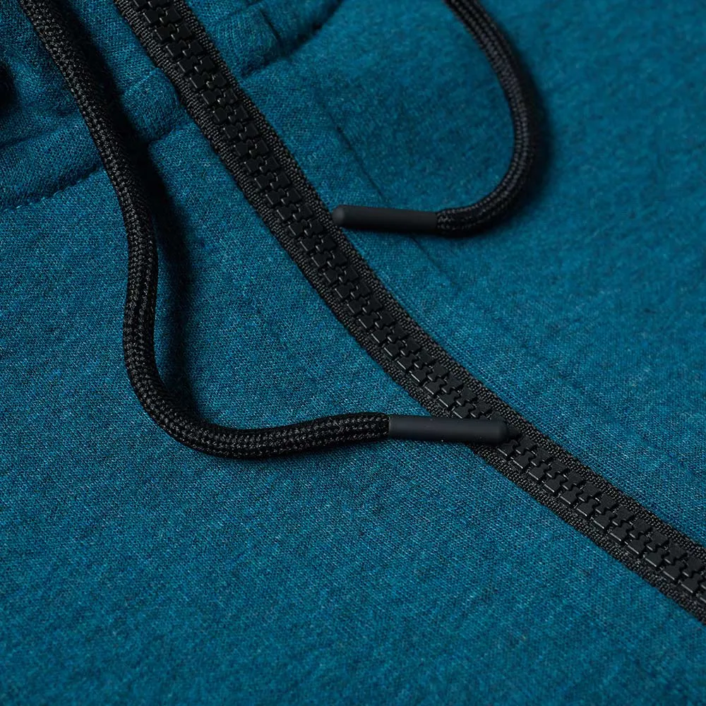 Nike Tech Fleece Windrunner - Midnight Turquoise & Black.