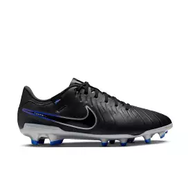 Nike Tiempo Legend 10 Academy FG Soccer Cleats Black Chrome Hyper Royal