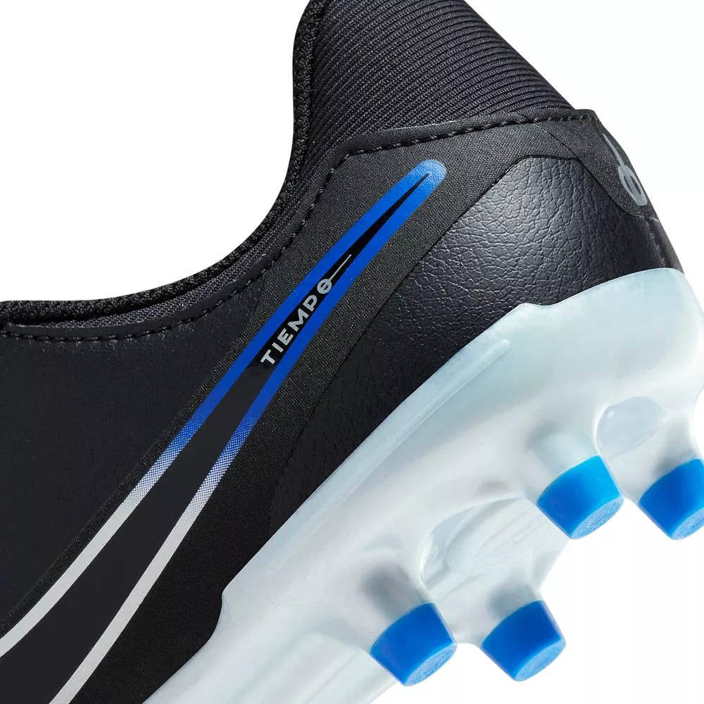 Nike Tiempo Legend 10 Academy Junior FG/MG Football Boots - Black/Chrome/Hyper Royal