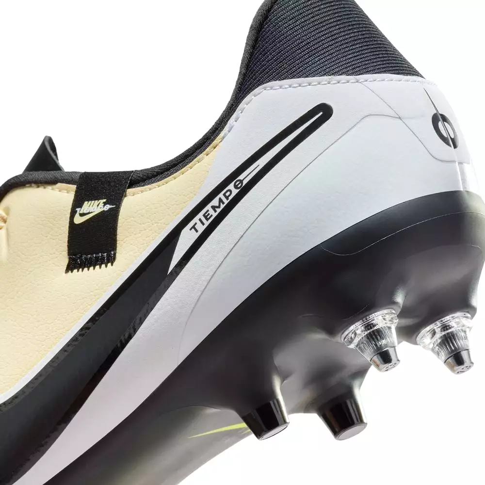 Nike Tiempo Legend 10 Academy SG Pro AC Football Boots, Lemonade/Black.