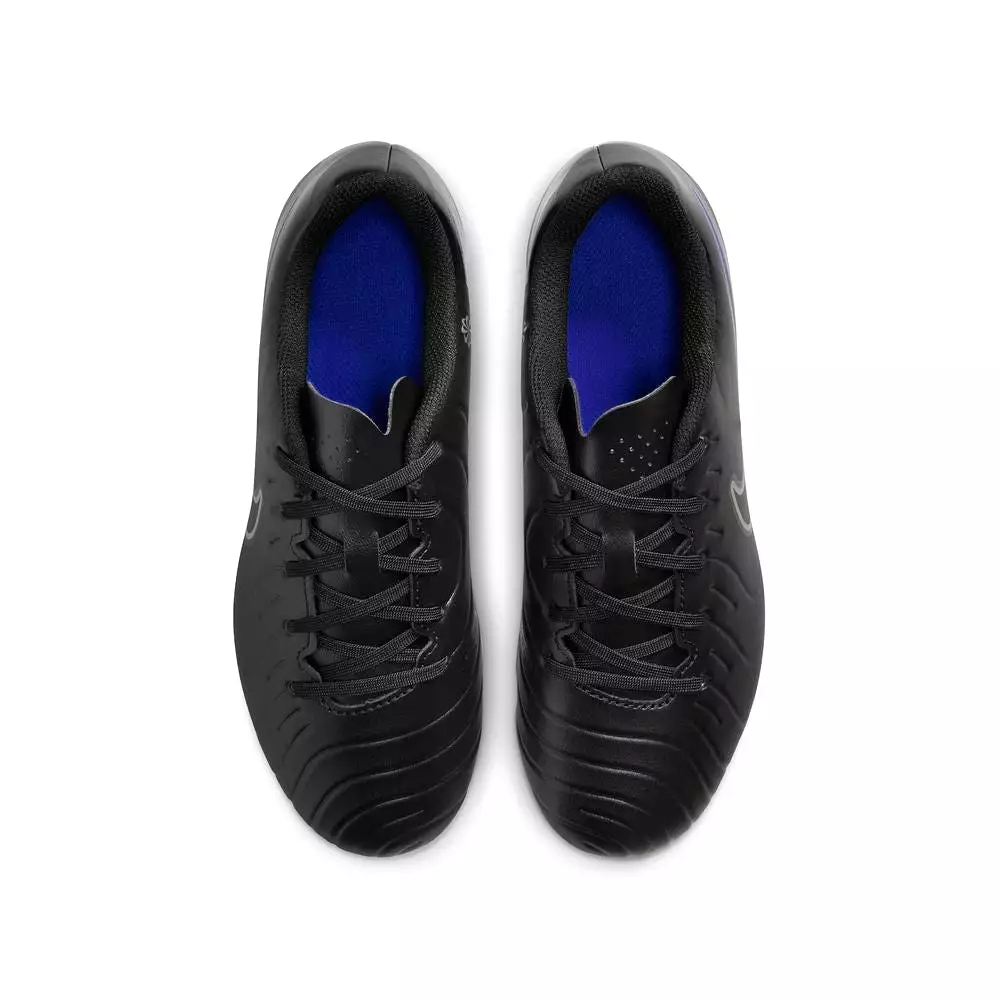 Nike Tiempo Legend 10 Club Junior Football Boots - Black/Chrome/Hyper Royal