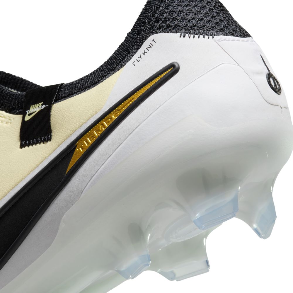 Nike Tiempo Legend 10 Elite FG Lemonade Black Metallic Gold