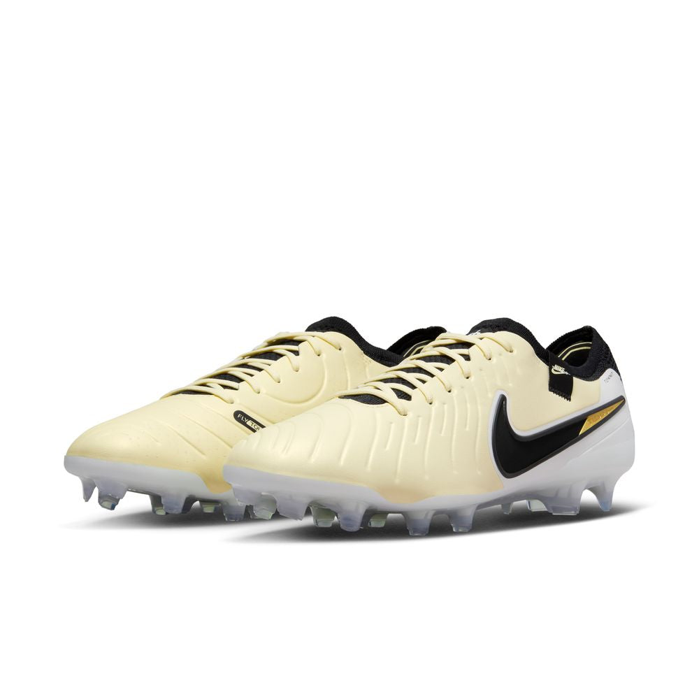 Nike Tiempo Legend 10 Elite FG Lemonade Black Metallic Gold