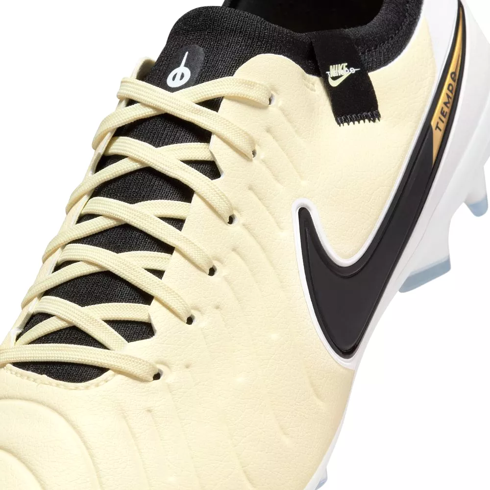 Nike Tiempo Legend 10 Pro Firm Ground Football Boots Lemonade Black