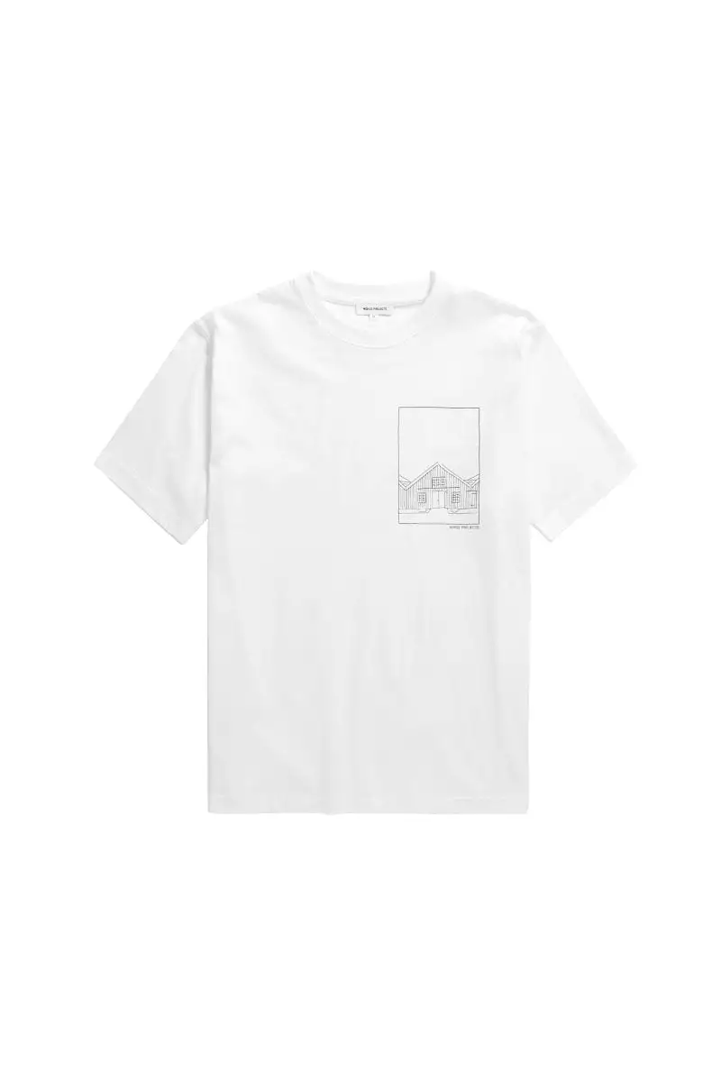 Norse Johannes Kanonbadsvej White T-shirt