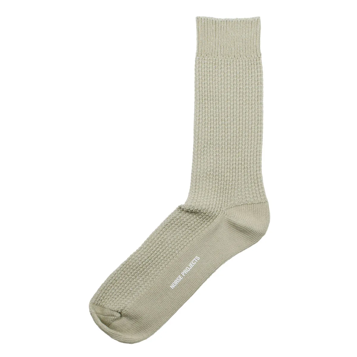 Norse Projects - Bjarki Socks - Oatmeal Texture.