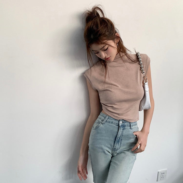 Nude colored t-shirt