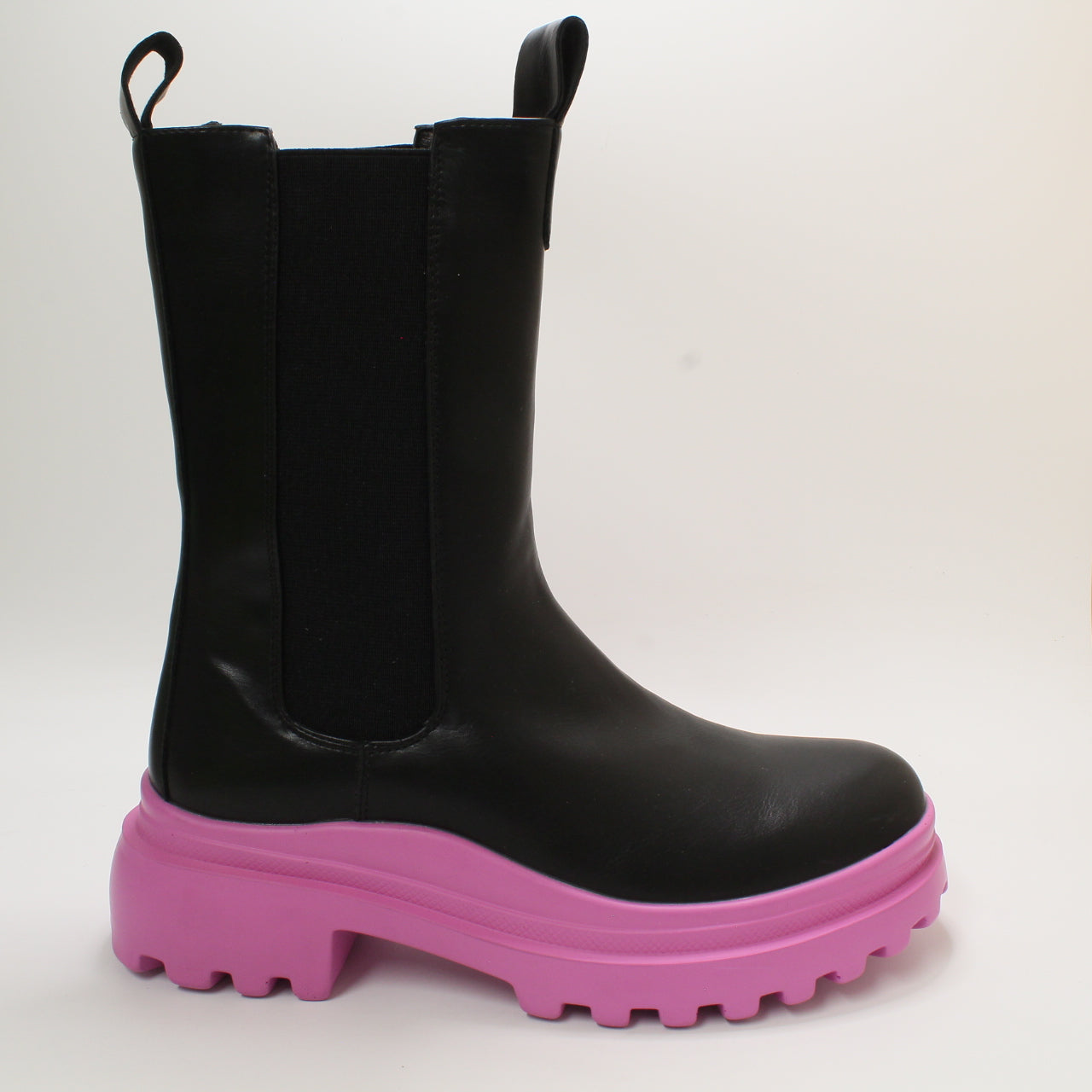 Odd Sizes - Women's Raid Classic Wave Boots Black Pink - UK Sizes 6 (Right) / 5 (Left)