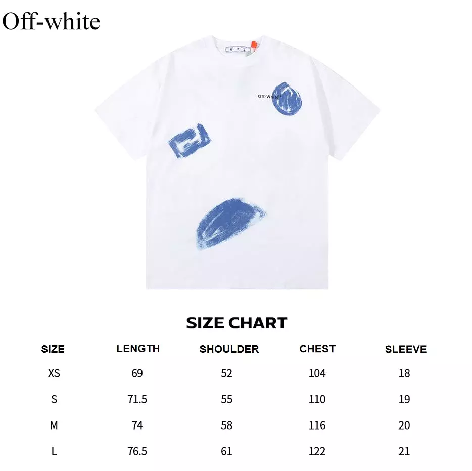 OFF-WHITE cloud arrow LOGO tee, white, short-sleeved shirt, 12.12 sale