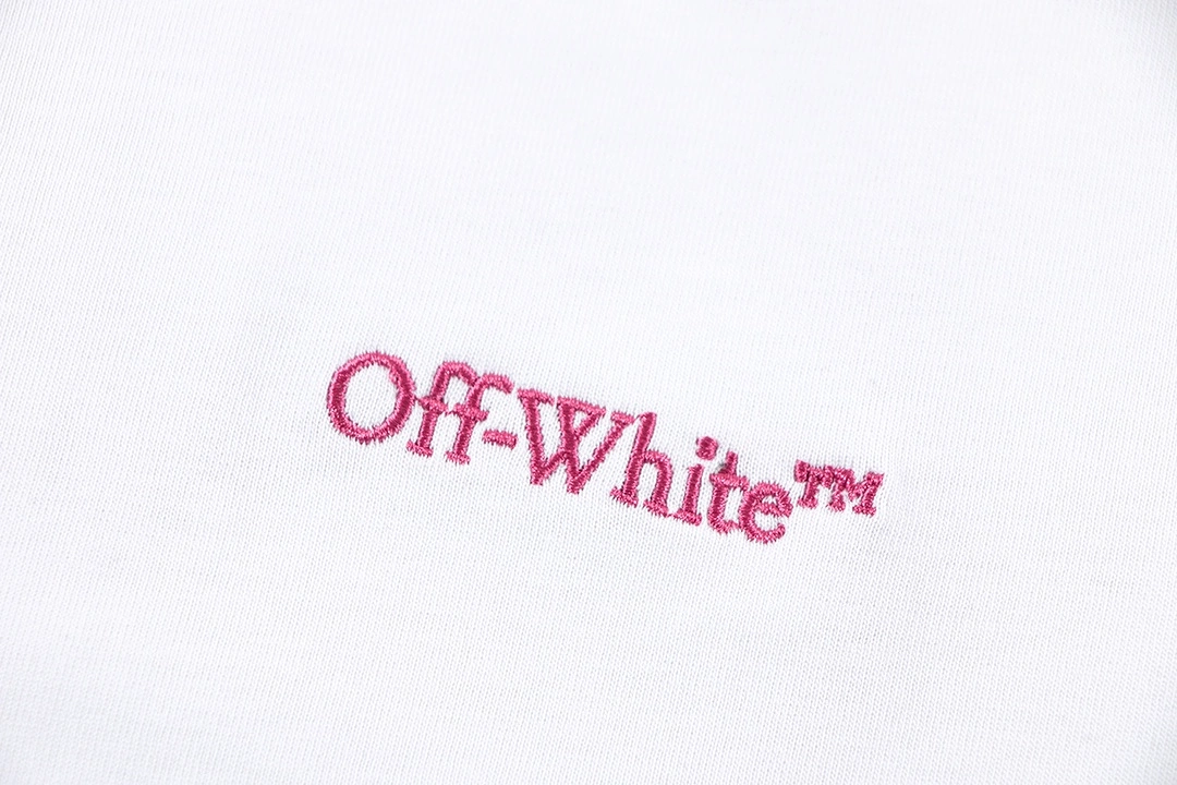 Off-White fluorescent camera frame arrow print short-sleeved T-shirt White 2.27 - shop now