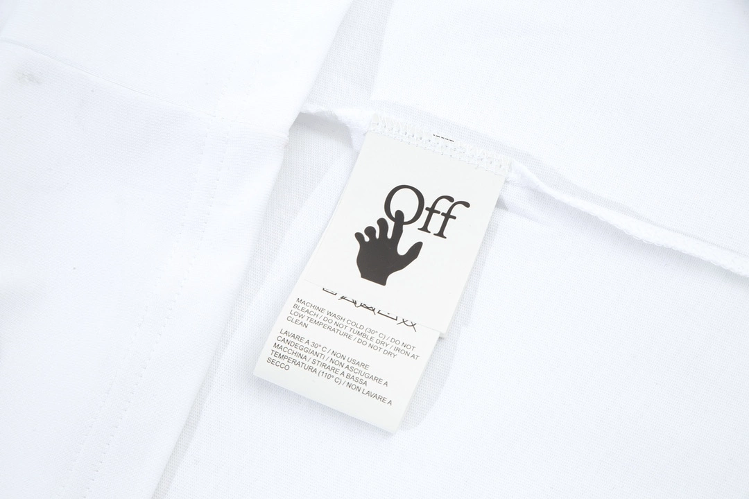 OFF-WHITE Inkjet arrow LOGO tee White 12.12