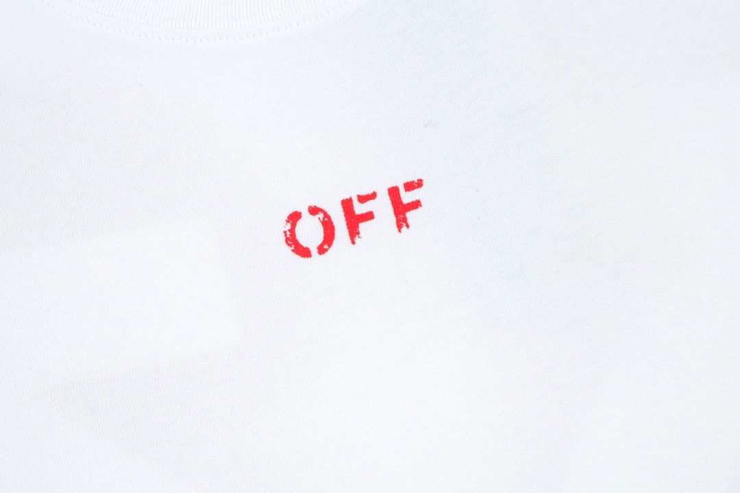 OFF-WHITE Inkjet arrow LOGO tee White 12.12