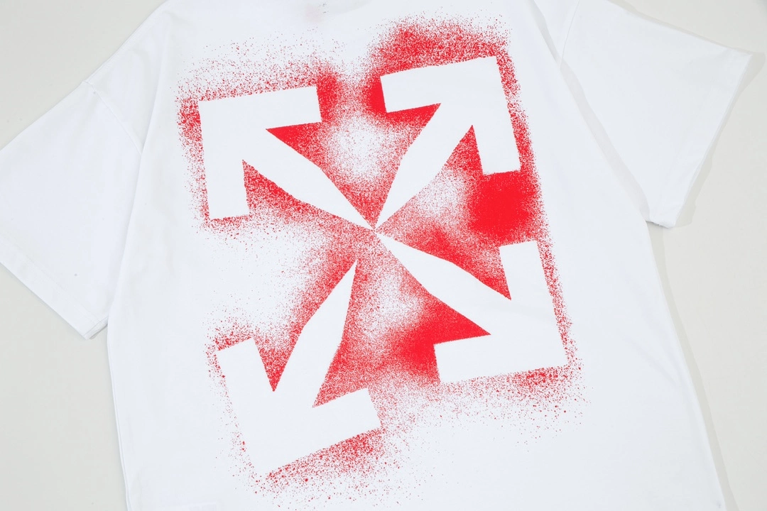 OFF-WHITE Inkjet arrow LOGO tee White 12.12