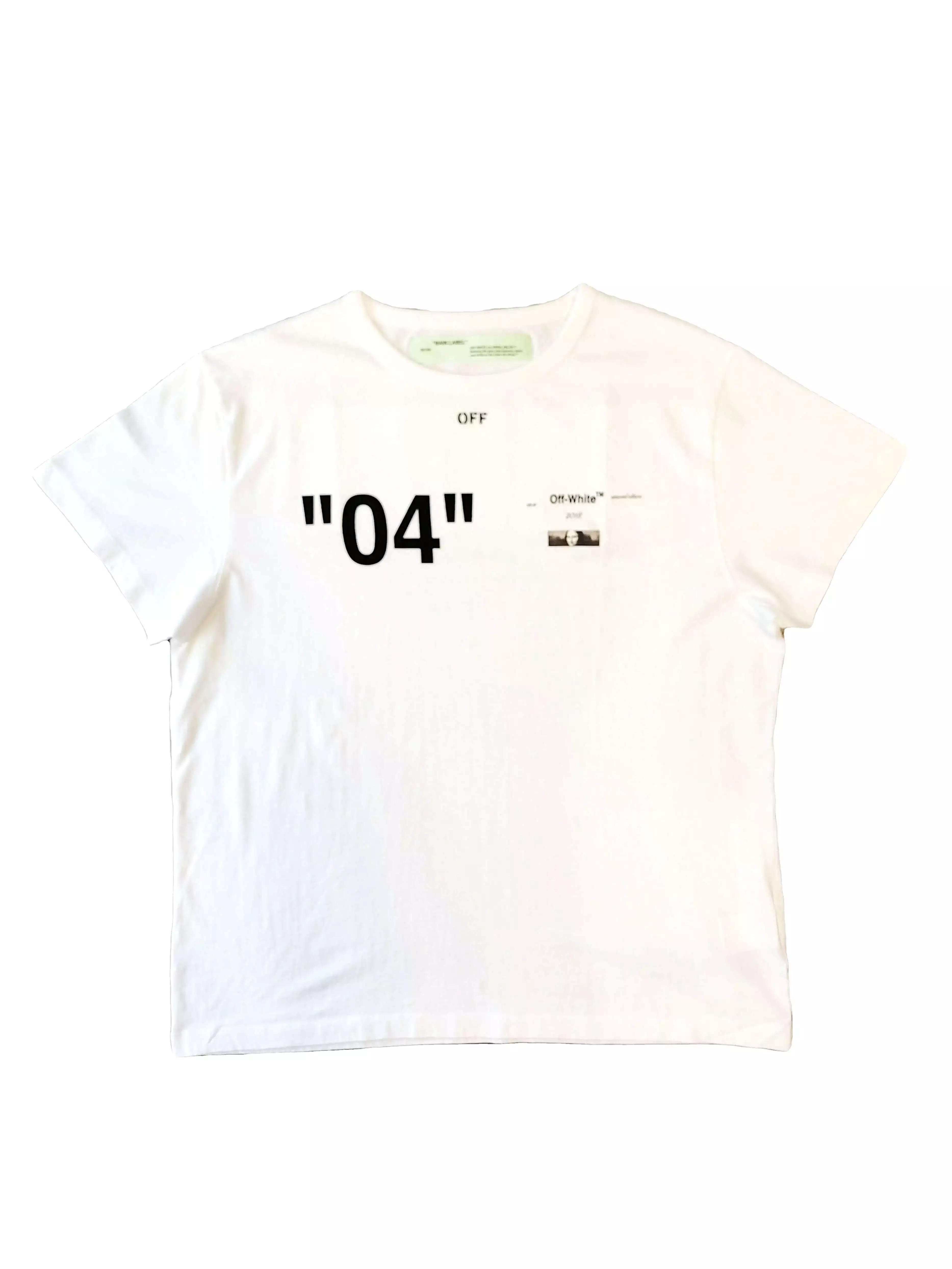 Off-White Mona Lisa T-Shirt White Size L