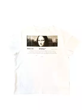 Off-White Mona Lisa T-Shirt White Size L