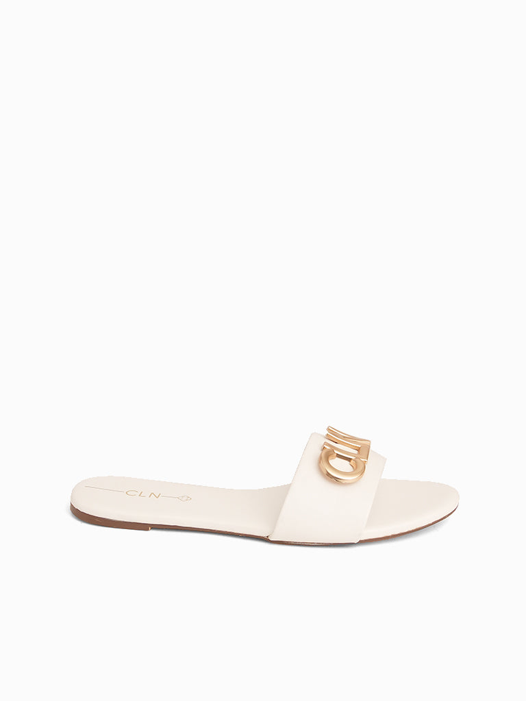 Olympia Flat Slides for Women - Stylish and Comfortable