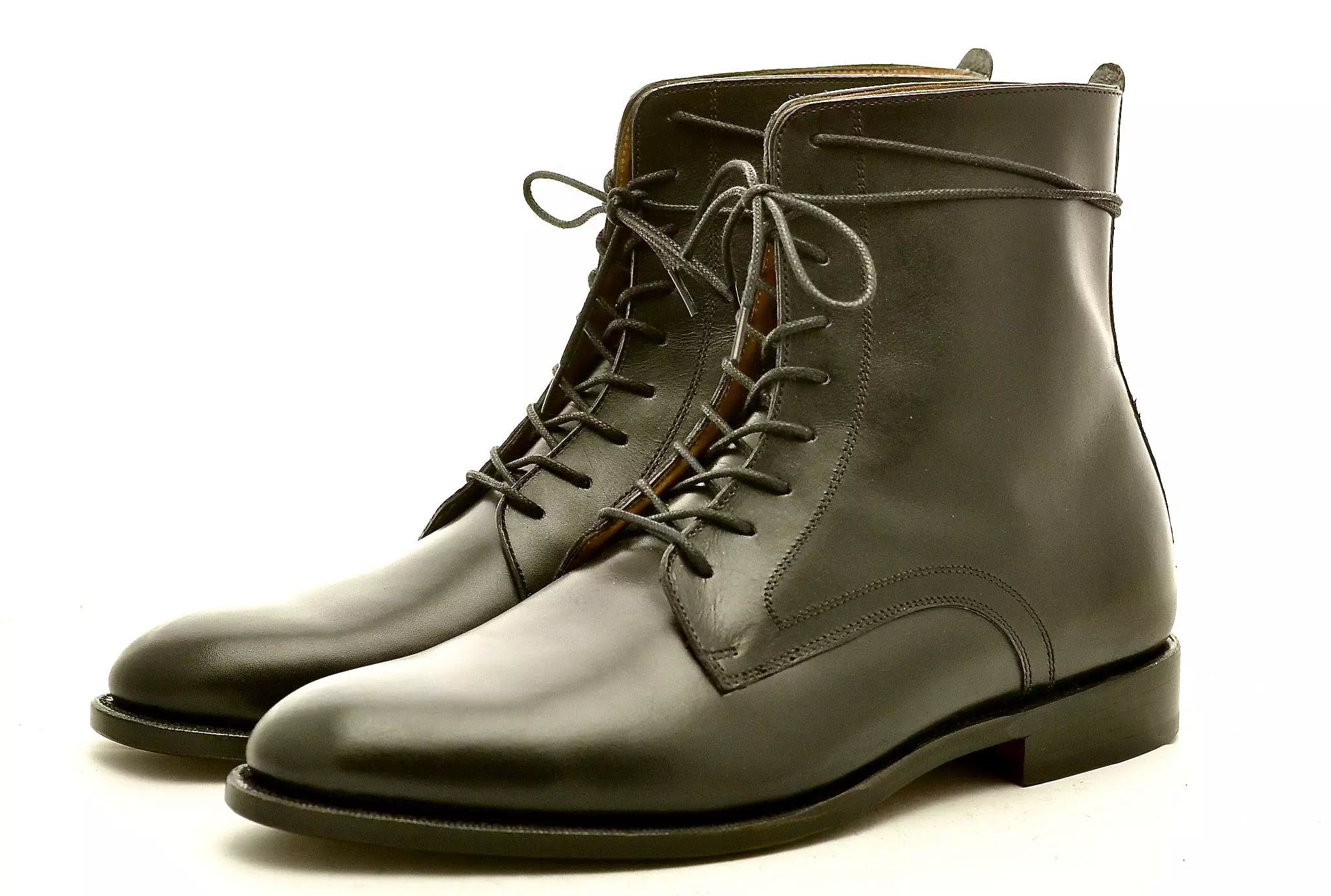 Parade boots - Black - box calf.