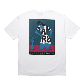 Parra Insecure Days T-Shirt White 50200 - Buy Online Now