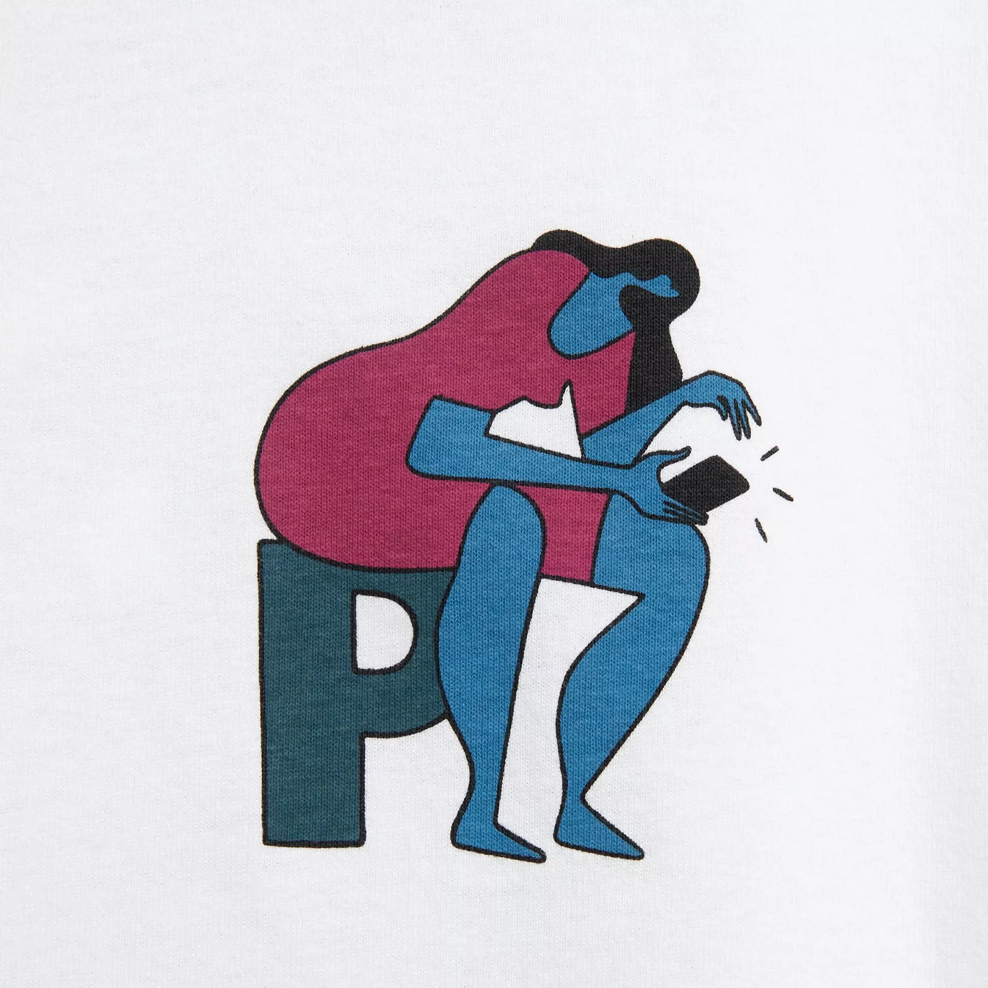 Parra Insecure Days T-Shirt White 50200 - Buy Online Now