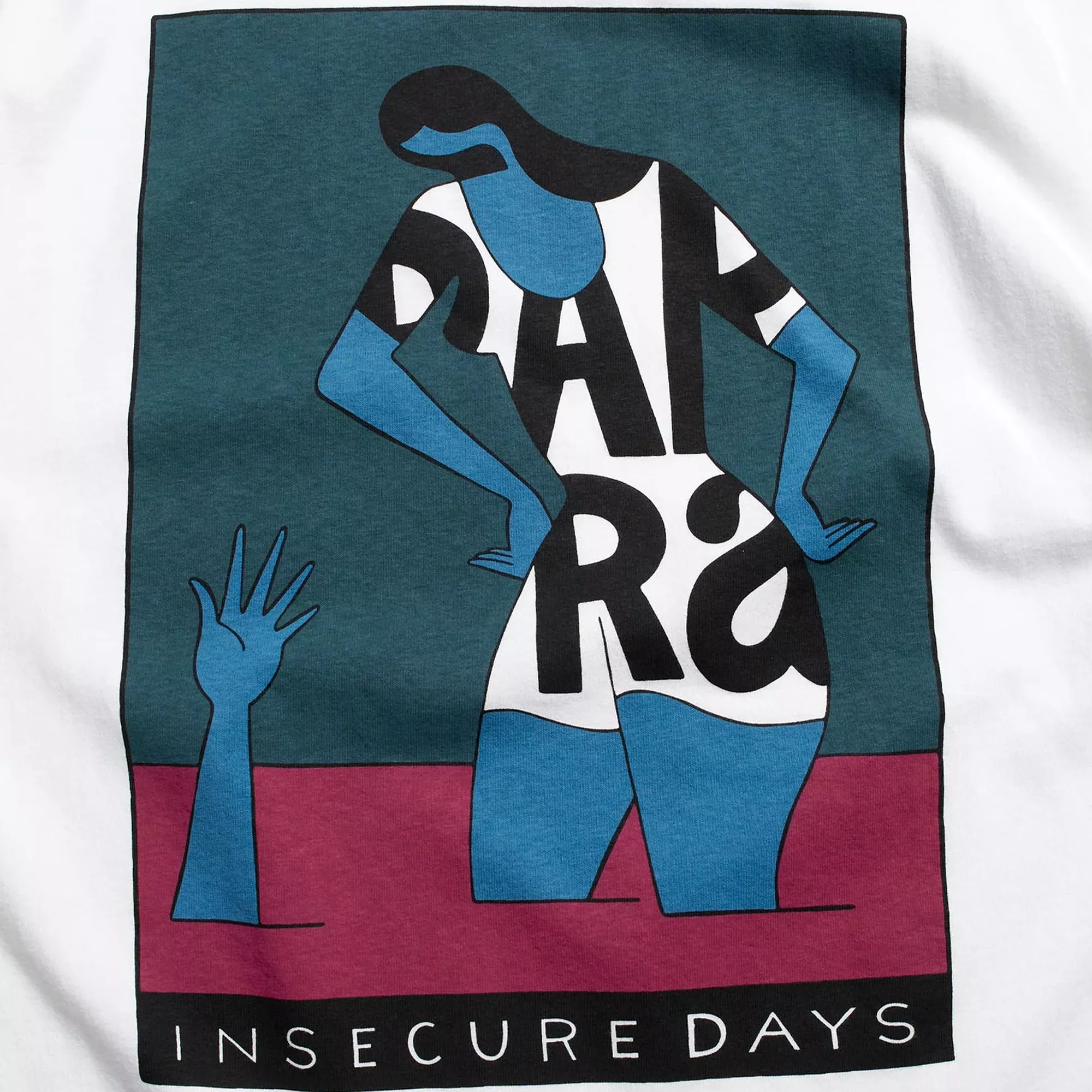 Parra Insecure Days T-Shirt White 50200 - Buy Online Now