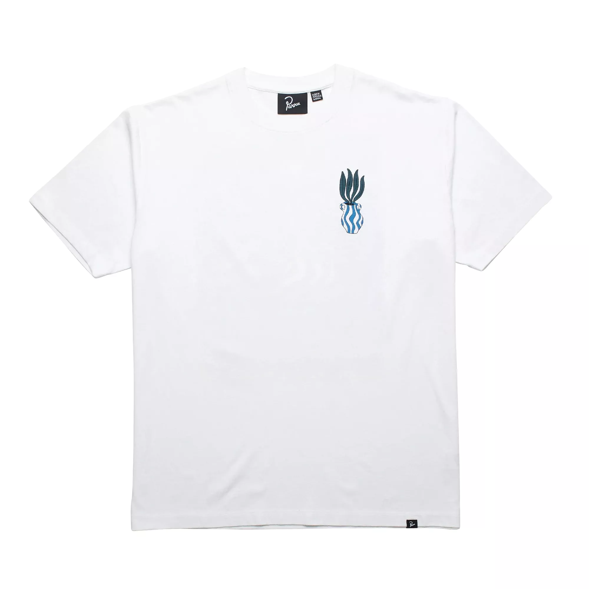 Parra Kick The Vase T-Shirt in White - Product Code 50101