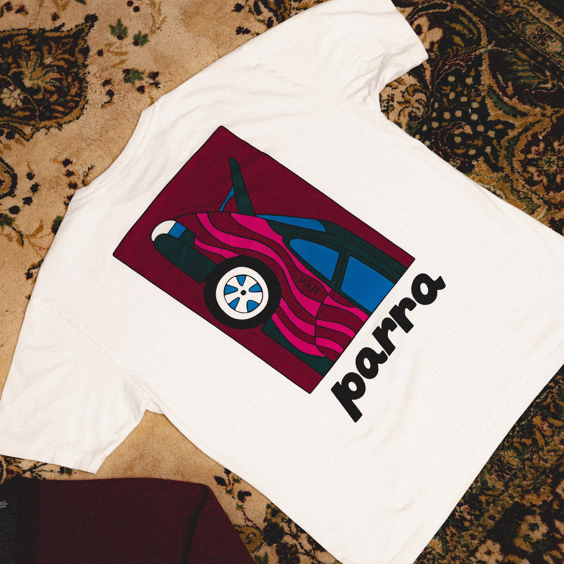 Parra No Parking Tee White