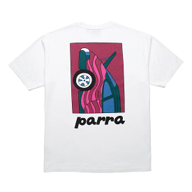 Parra No Parking Tee White