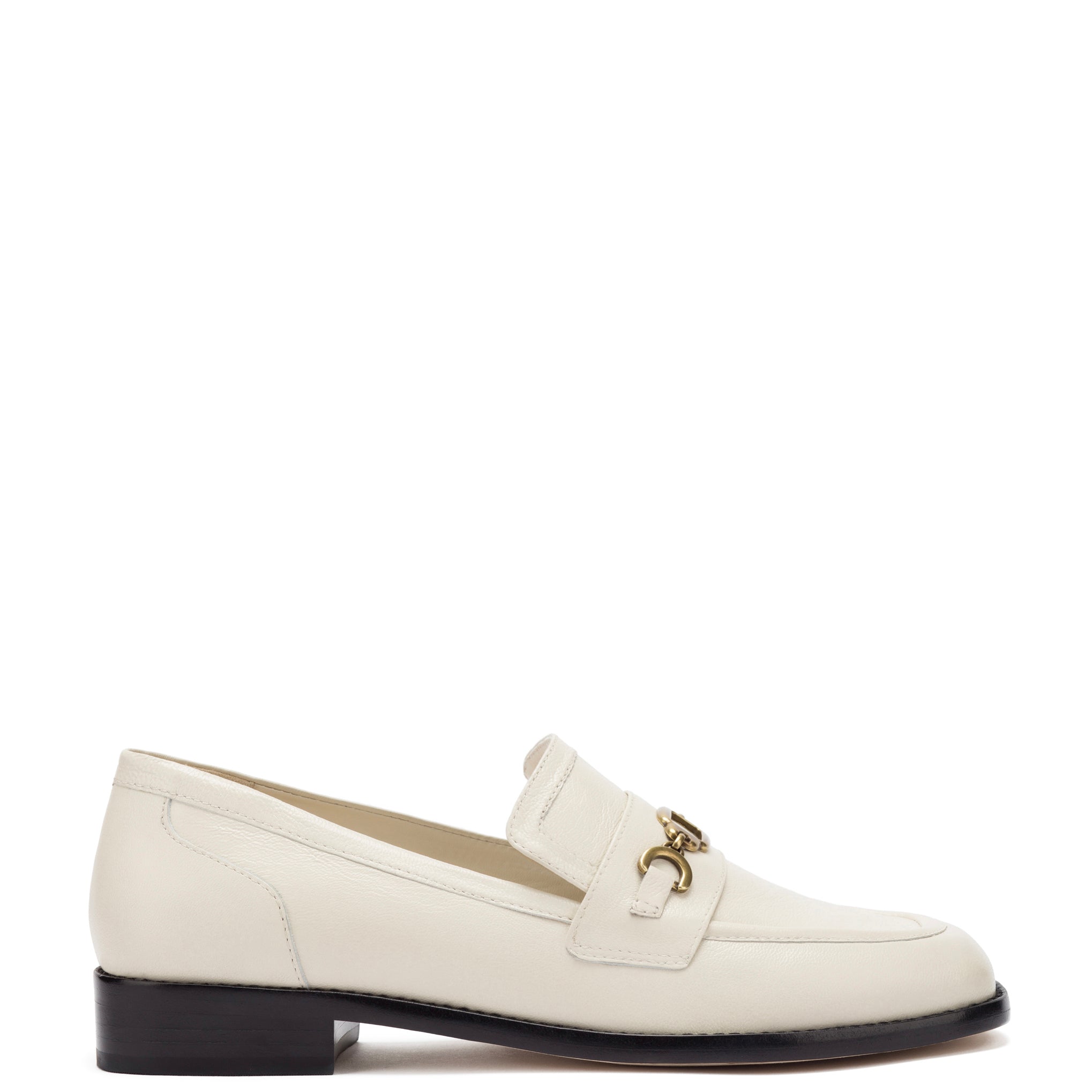 Patricia Ivory Leather Loafer