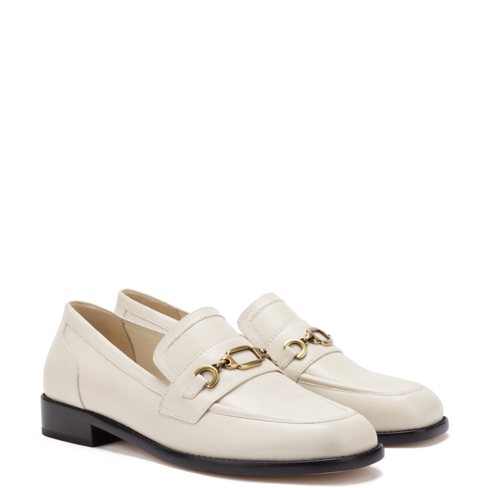 Patricia Ivory Leather Loafer