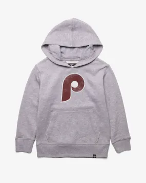 Philadelphia Phillies distressed imprint '47 headline hood kids