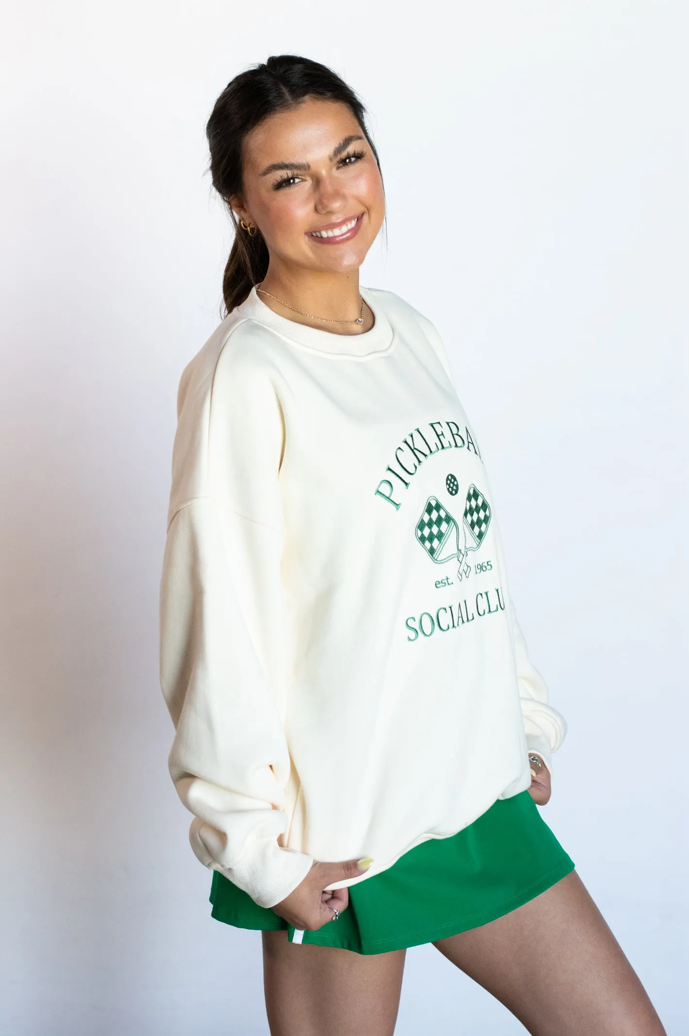 Pickleball Social Club Fleece Sweatshirt - Buy Now!