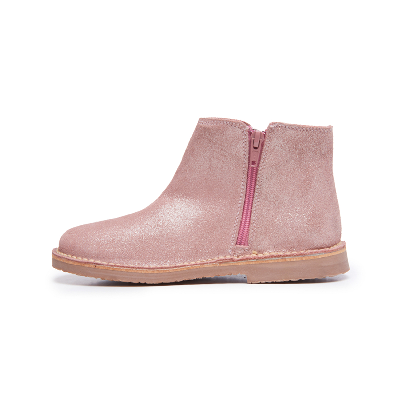 PomPom Chelsea Boots - Rose