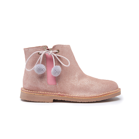 PomPom Chelsea Boots - Rose