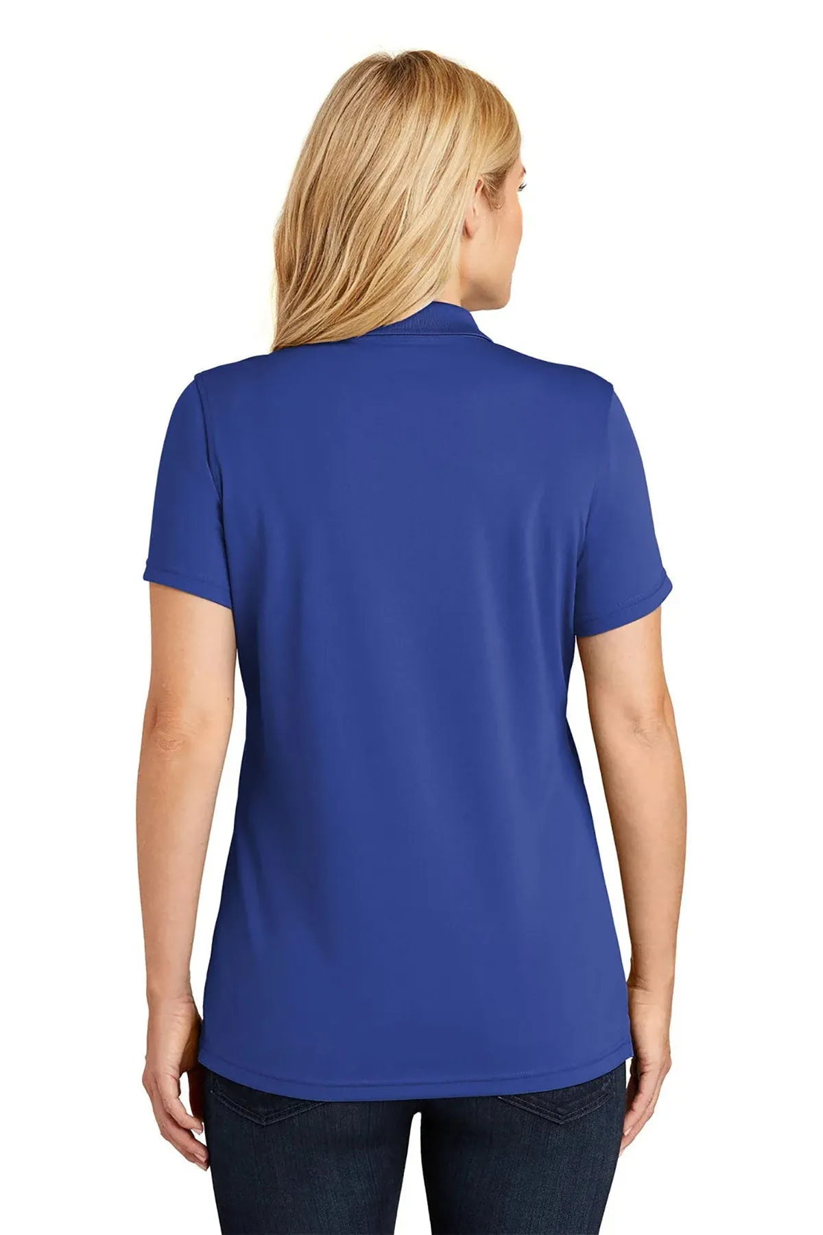 Port Authority True Royal Womens Dry Zone UV Polo [Via Transportation / Sioux Area Metro]