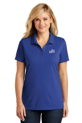 Port Authority True Royal Womens Dry Zone UV Polo [Via Transportation / Sioux Area Metro]