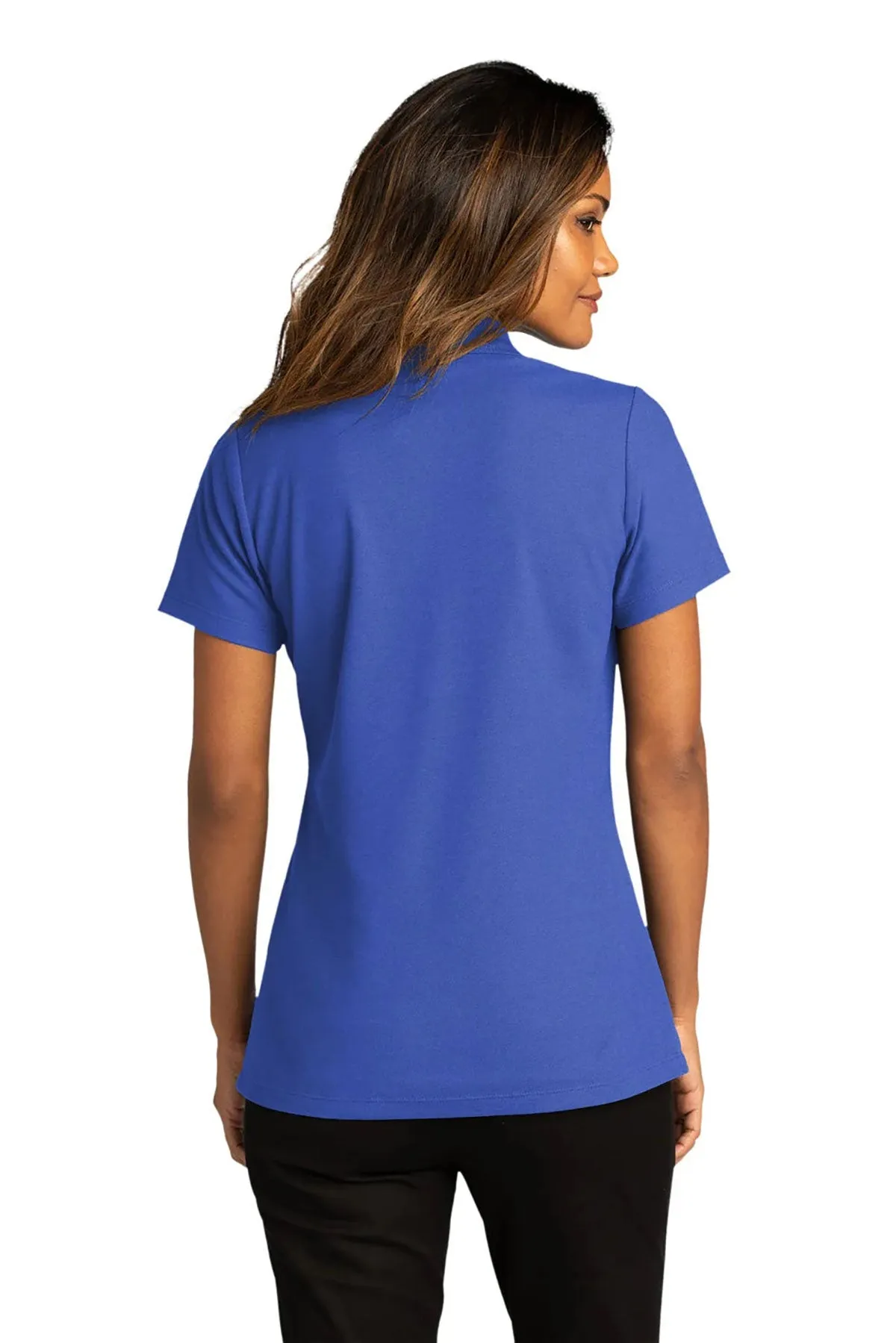 Port Authority True Royal Womens SuperPro Polo [Via Transportation / Sioux Area Metro]