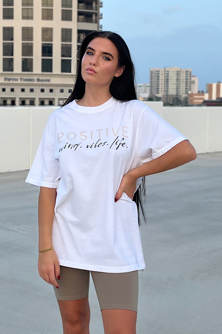 Positive Mind Vibe Life Shirt