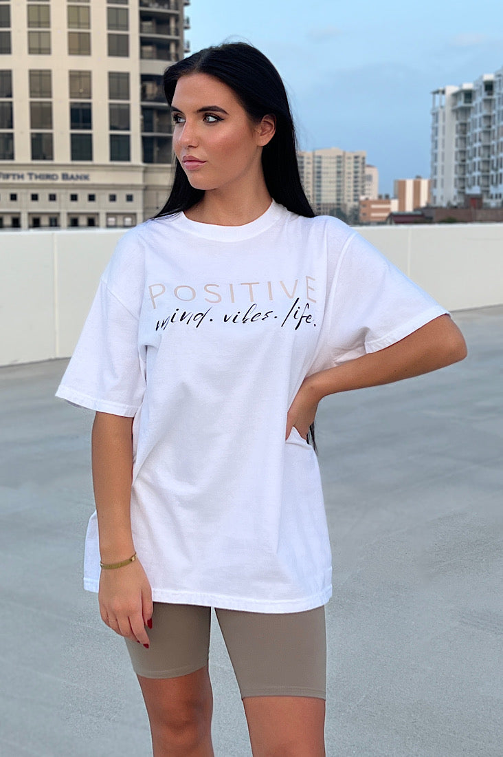 Positive Mind Vibe Life Shirt