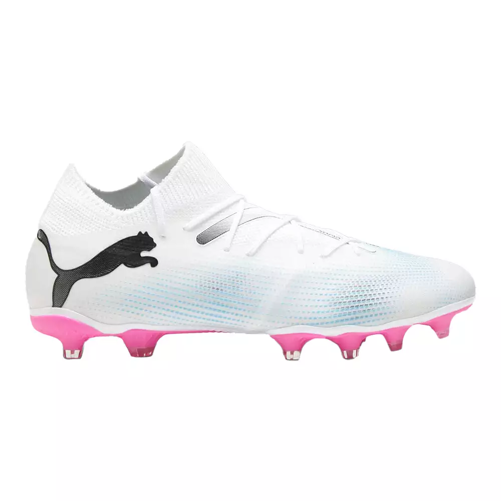 Puma Future 7 FG/AG Football Boots White Black Poison Pink