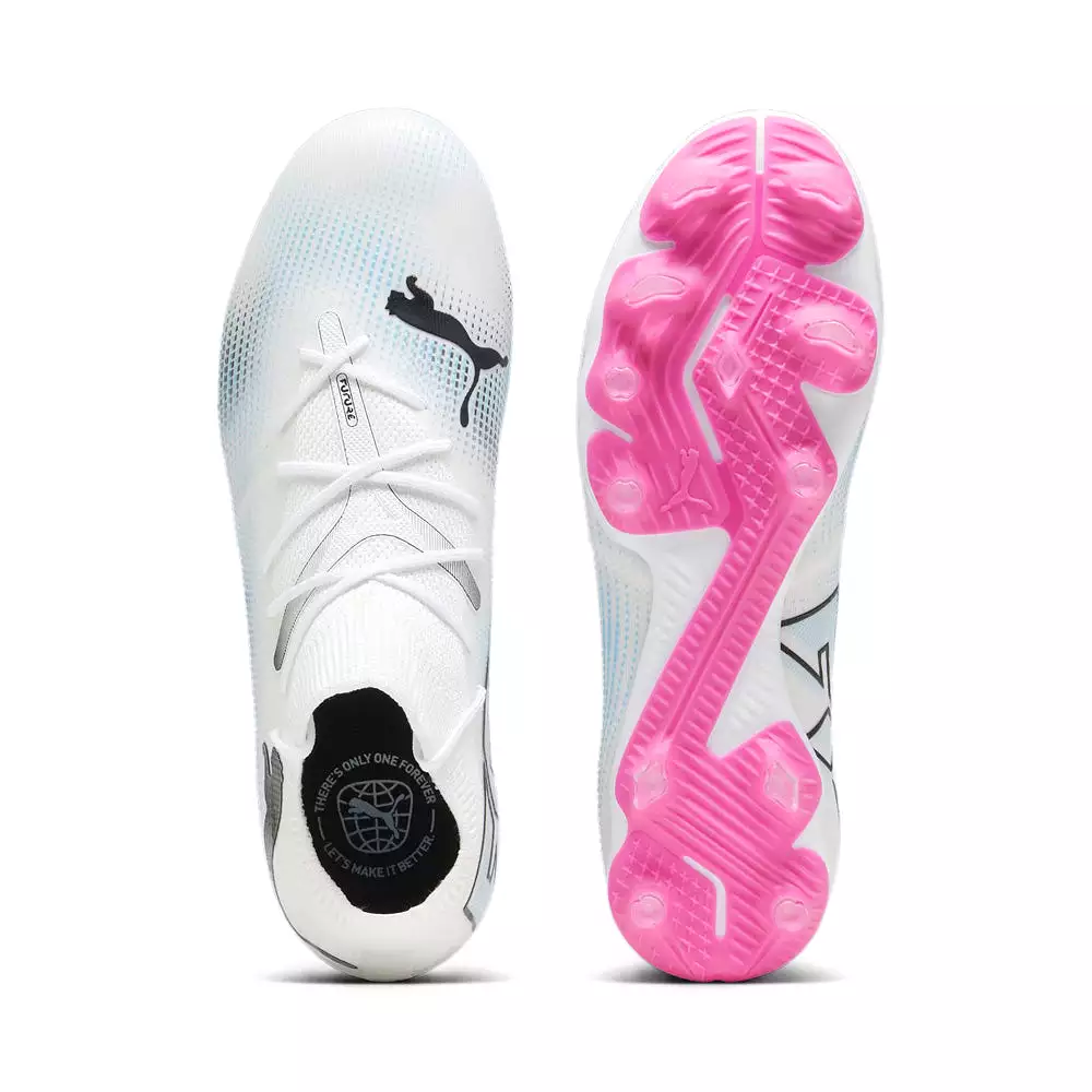 Puma Future 7 FG/AG Football Boots White Black Poison Pink