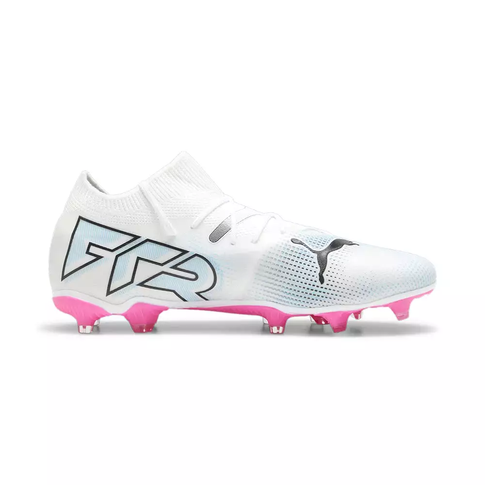 Puma Future 7 FG/AG Football Boots White Black Poison Pink