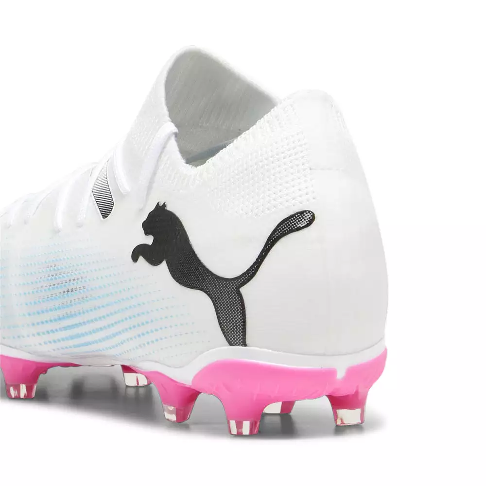 Puma Future 7 FG/AG Football Boots White Black Poison Pink