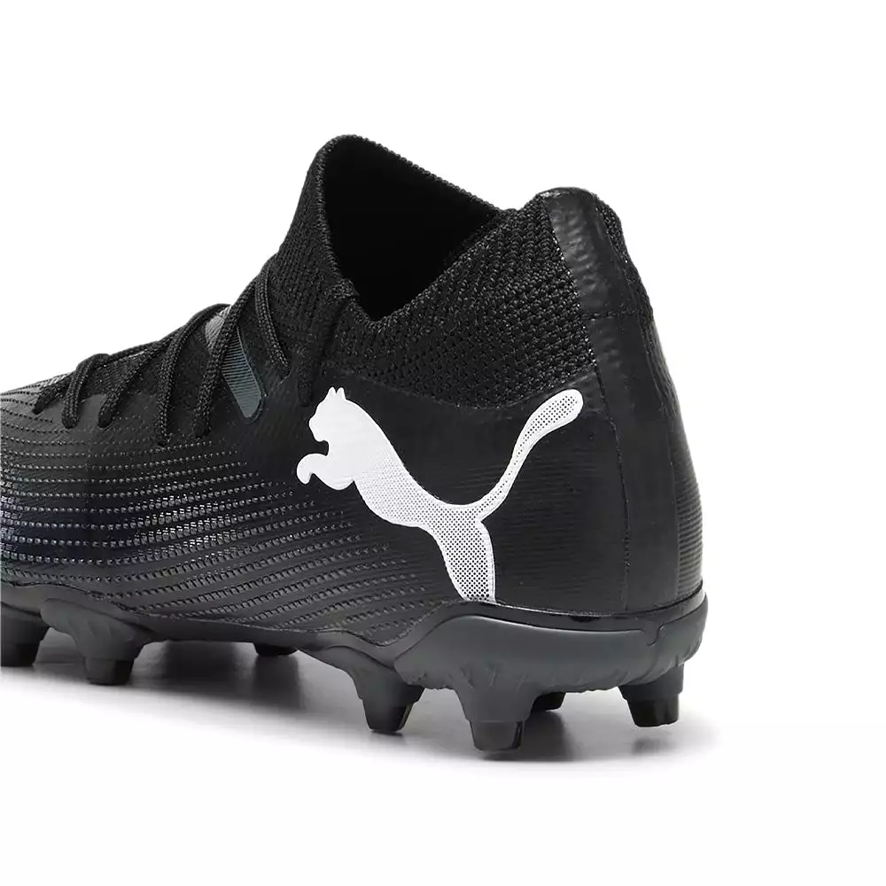 Puma Future 7 Match Junior Football Boots Black White